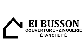 Logo de EI BUSSON Couverture, expert en couverture, zinguerie et charpente.