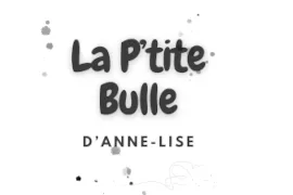 Logo de La P’tite Bulle, espace bien-être et relaxation.