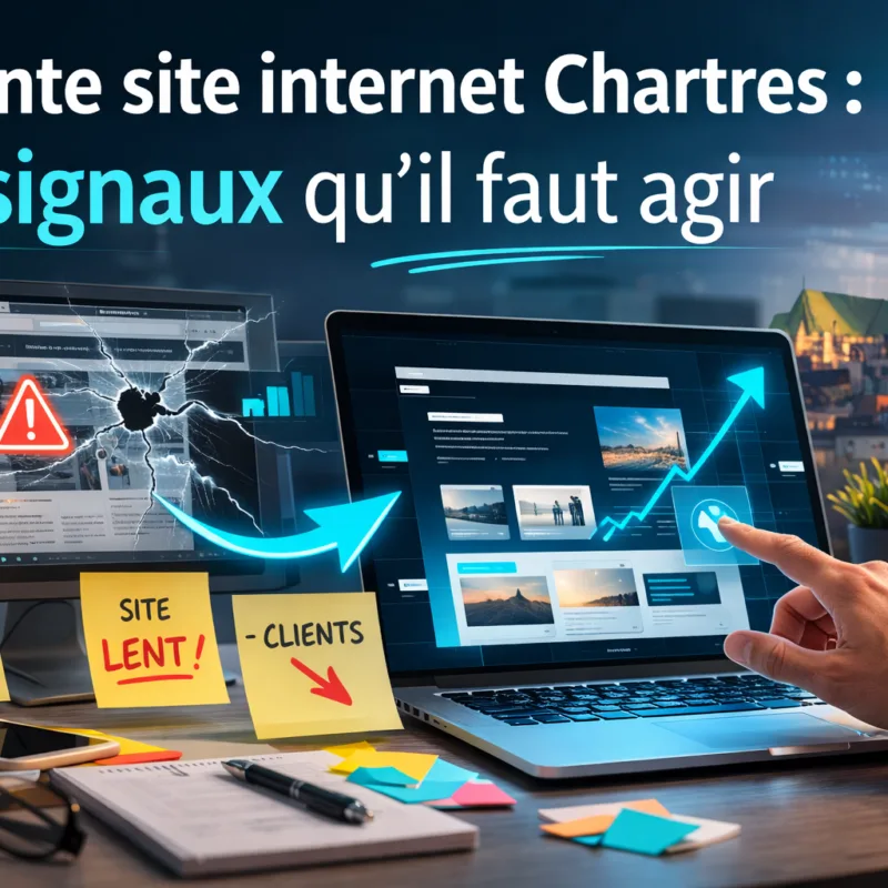 Refonte site internet Chartres : 10 signaux qu'il faut agir