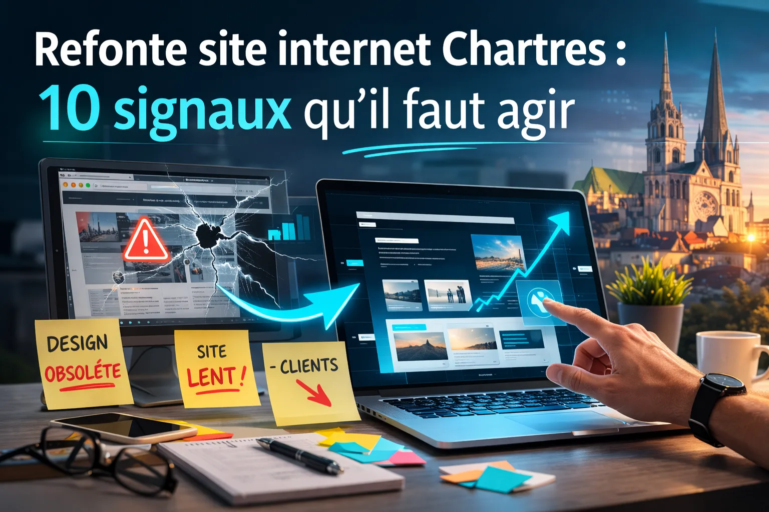 Refonte site internet Chartres : 10 signaux qu&rsquo;il faut agir